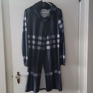 Black and white tunic